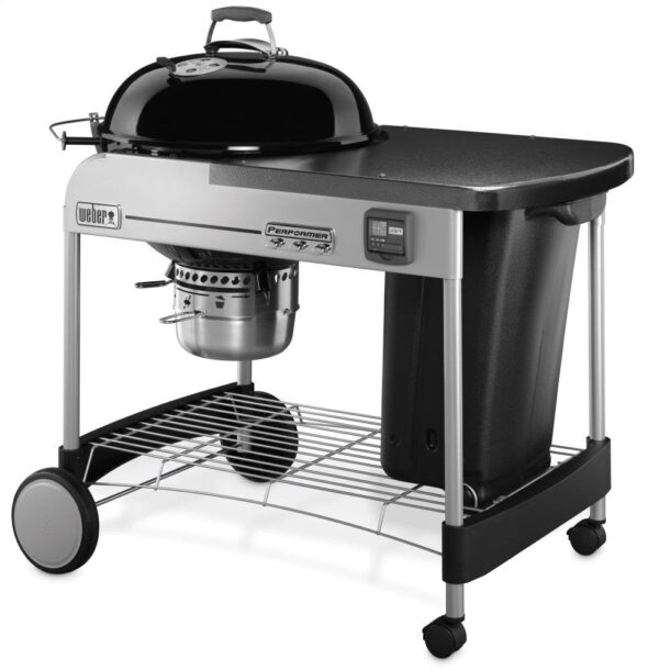 Weber 15401001 Performer Premium Charcoal Grill, 22-Inch, Black